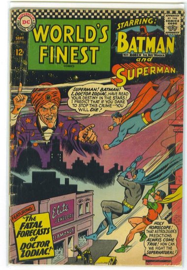 World's Finest Comics # 160, 3.0 GD/VG