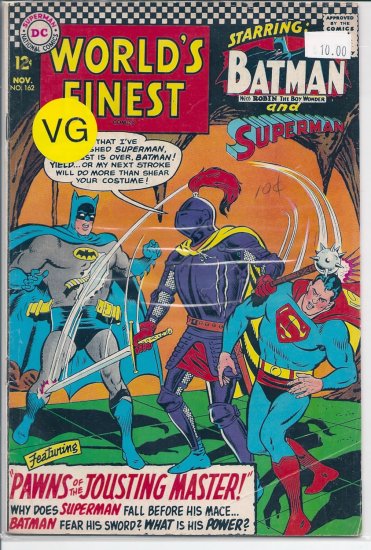 World's Finest Comics # 162, 4.0 VG