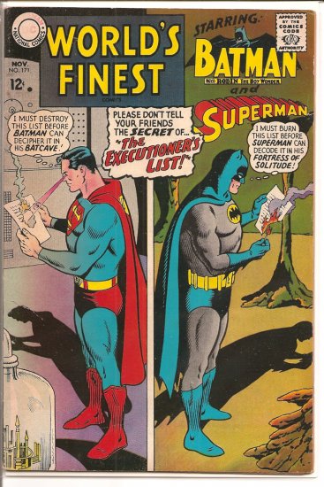 World's Finest Comics # 171, 3.0 GD/VG