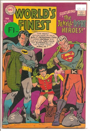 World's Finest Comics # 173, 5.5 FN -