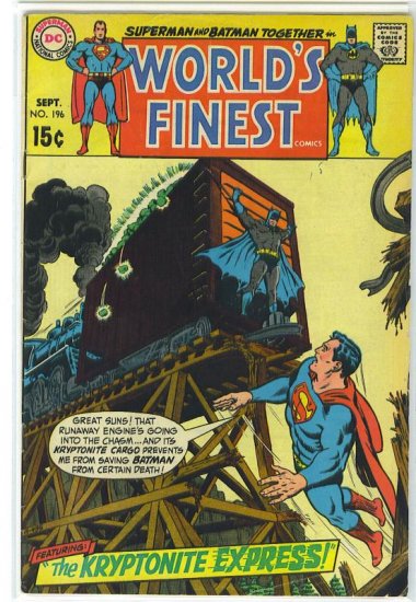 World's Finest Comics # 196, 4.0 VG