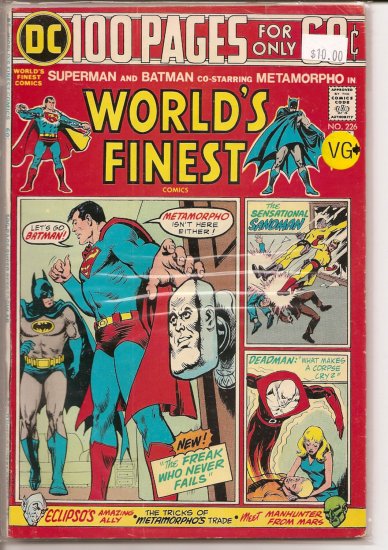 World's Finest Comics # 226, 4.5 VG +