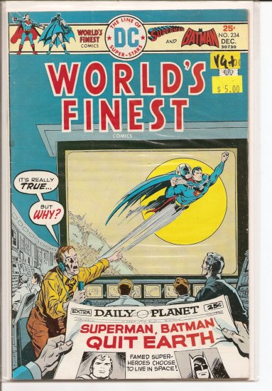 World's Finest Comics # 234, 4.5 VG +