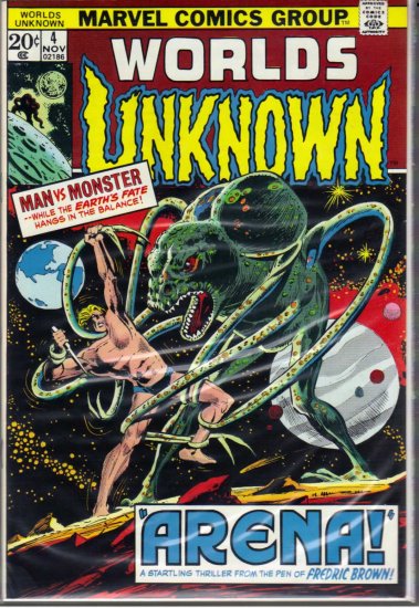 WORLDS UNKNOWN # 4, 7.0 FN/VF