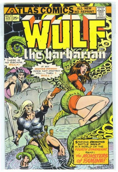 Wulf the Barbarian # 2, 8.0 VF