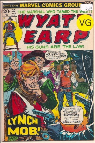 Wyatt Earp # 32, 4.0 VG