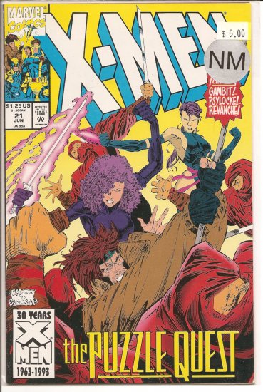 X-Men # 21, 9.4 NM