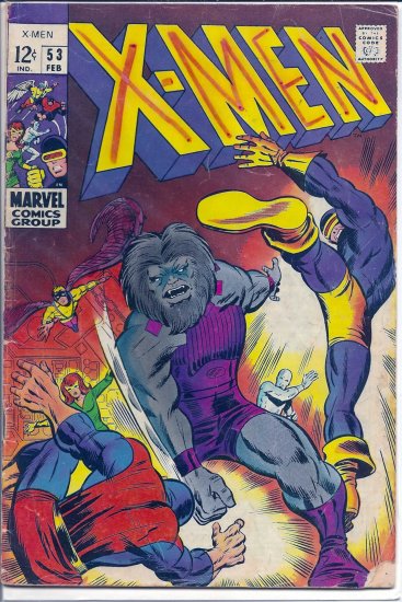 X-MEN # 53, 3.0 GD/VG