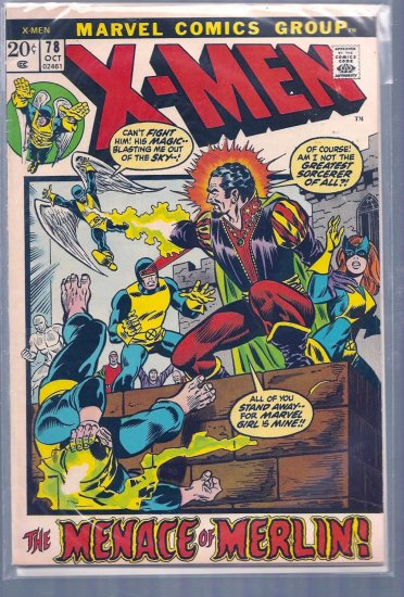 X-Men # 78, 4.0 VG
