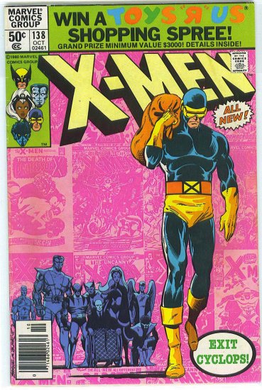 X-Men # 138, 4.5 VG +