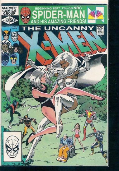X-MEN # 152, 7.5 VF -