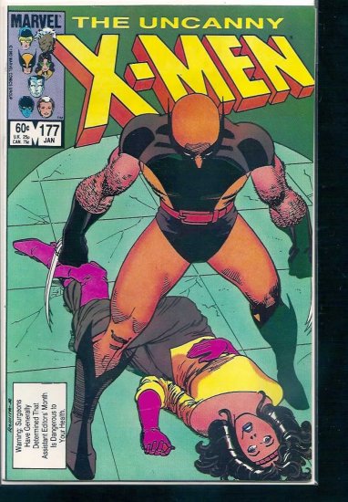 X-MEN # 177, 7.5 VF -