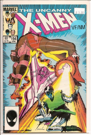 X-Men # 194, 9.0 VF/NM