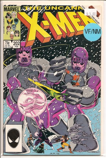 X-Men # 202, 9.0 VF/NM