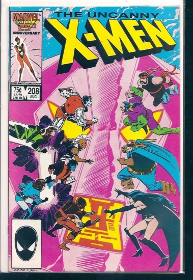 X-MEN # 208, 7.0 FN/VF
