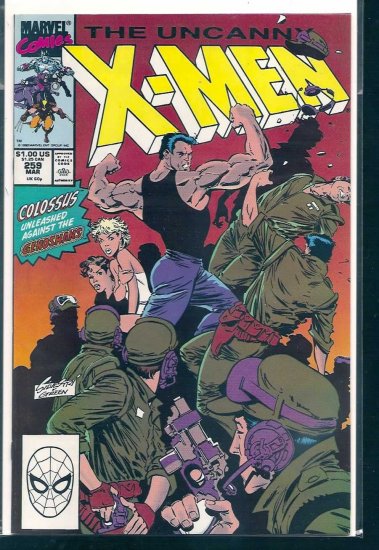 X-MEN # 259, 8.0 VF