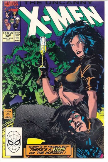 X-MEN # 267, 9.0 VF/NM