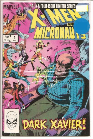 X-Men and The Micronauts # 4, 8.0 VF