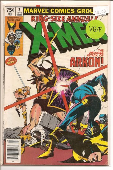 X-Men Annual # 3, 5.0 VG/FN