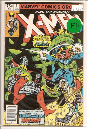 X-Men Annual # 4, 6.5 FN +