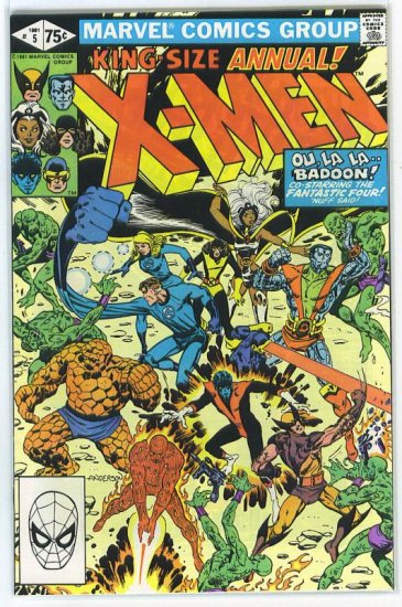 X-Men Annual # 5, 9.0 VF/NM