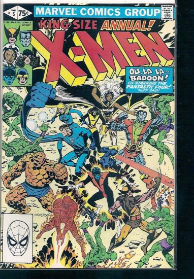 X-MEN ANNUAL # 5, 4.5 VG +