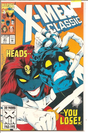 X-Men Classic # 81, 9.2 NM -
