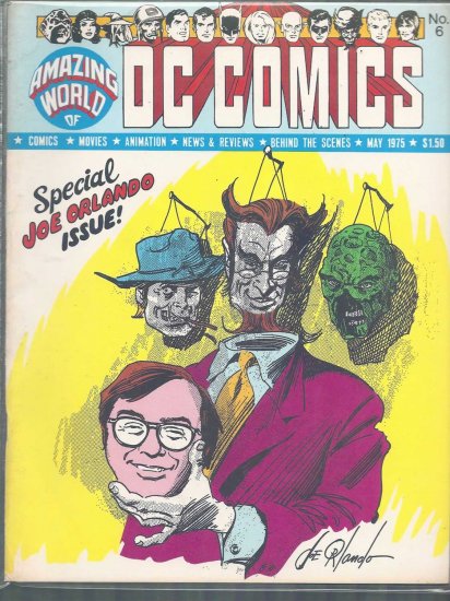 AMAZING WORLD OF COMICS VOLUME 2 # 6, 7.5 VF -