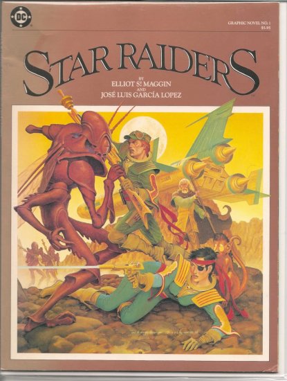 DC GRAPHIC NOVEL STAR RAIDERS # 1, 6.0 FN