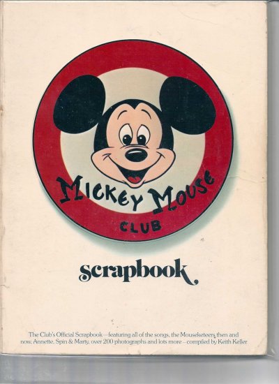MICKEY MOUSE CLUB SCRAPBOOK # 1, 3.0 GD/VG
