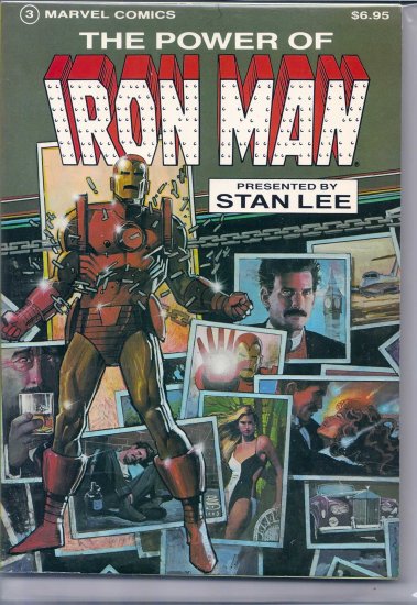 POWER OF IRON MAN # 3, 8.0 VF