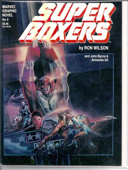 SUPER BOXERS # 8, 5.0 VG/FN