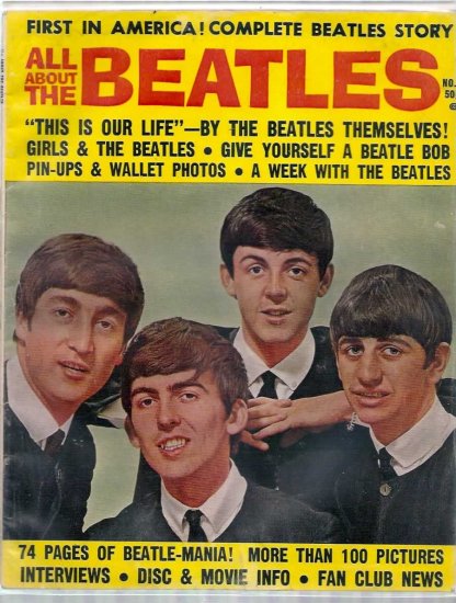 ALL ABOUT THE BEATLES # 1, 4.0 VG