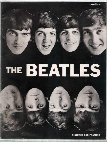 BEATLES PICTURES FOR FRAMING # 1, 4.5 VG +