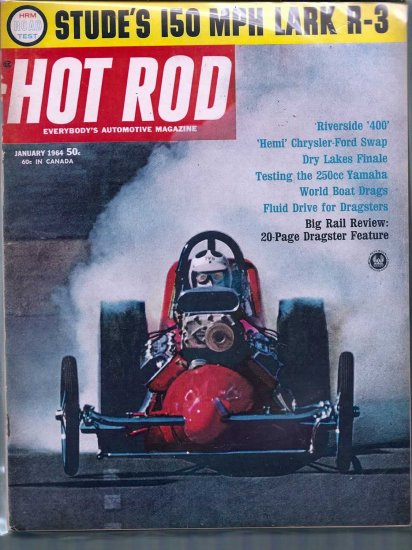 HOT ROD 1964 LOT # 1, 4.0 VG