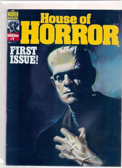 HOUSE OF HORROR # 1, 9.0 VF/NM