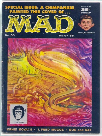 MAD # 38, 4.5 VG +