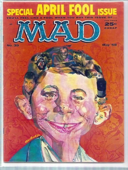 MAD # 39, 4.5 VG +