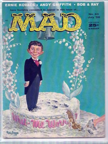 MAD # 40, 4.5 VG +