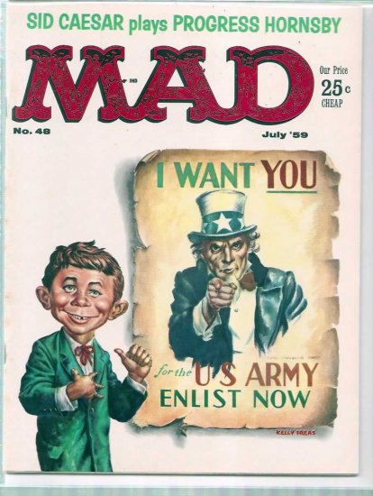 MAD # 48, 5.0 VG/FN