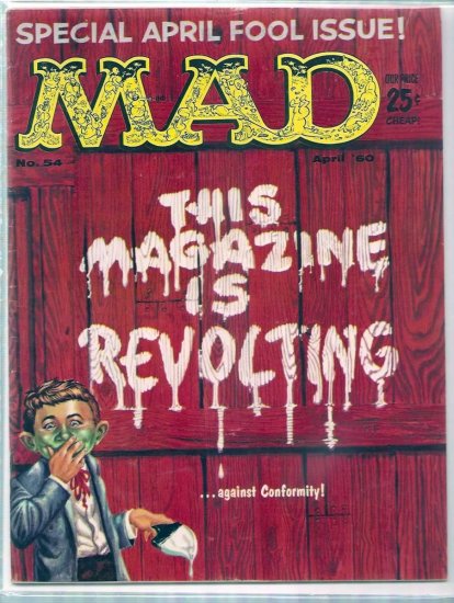 MAD # 54, 7.5 VF -