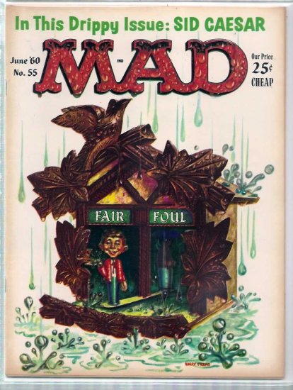 MAD # 55, 4.5 VG +