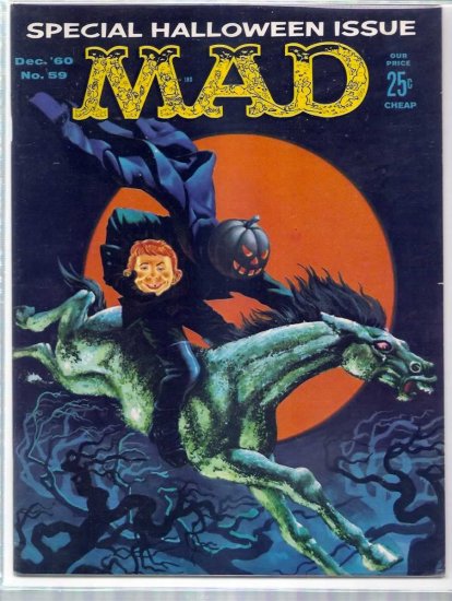 MAD # 59, 4.5 VG +