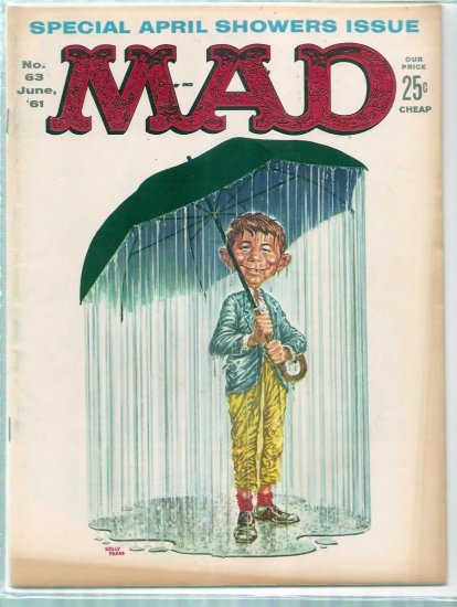 MAD # 63, 4.5 VG +