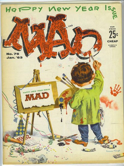 Mad # 76, 4.5 VG +