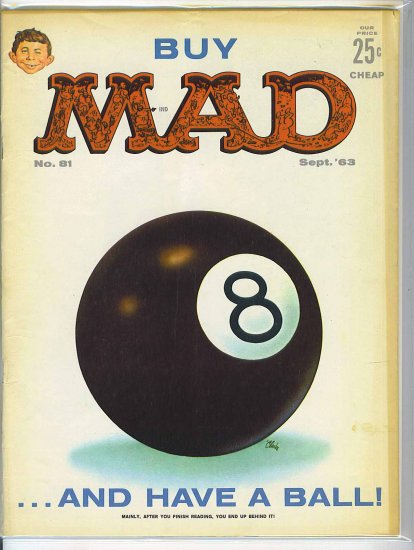 Mad # 81, 4.0 VG