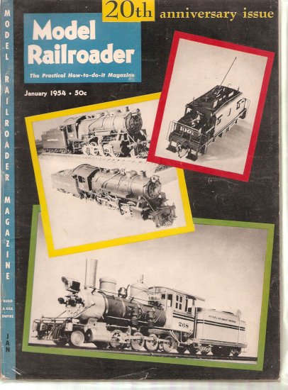 MODEL RAILROADER MAGAZINE LOT OF 11 # 1, 3.0 GD/VG