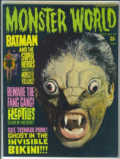 Monster World # 10, 8.0 VF