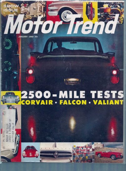 MOTOR TREND 1960 LOT # 1, 4.0 VG