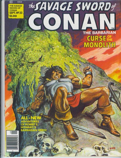 Savage Sword Of Conan # 33, 7.0 FN/VF